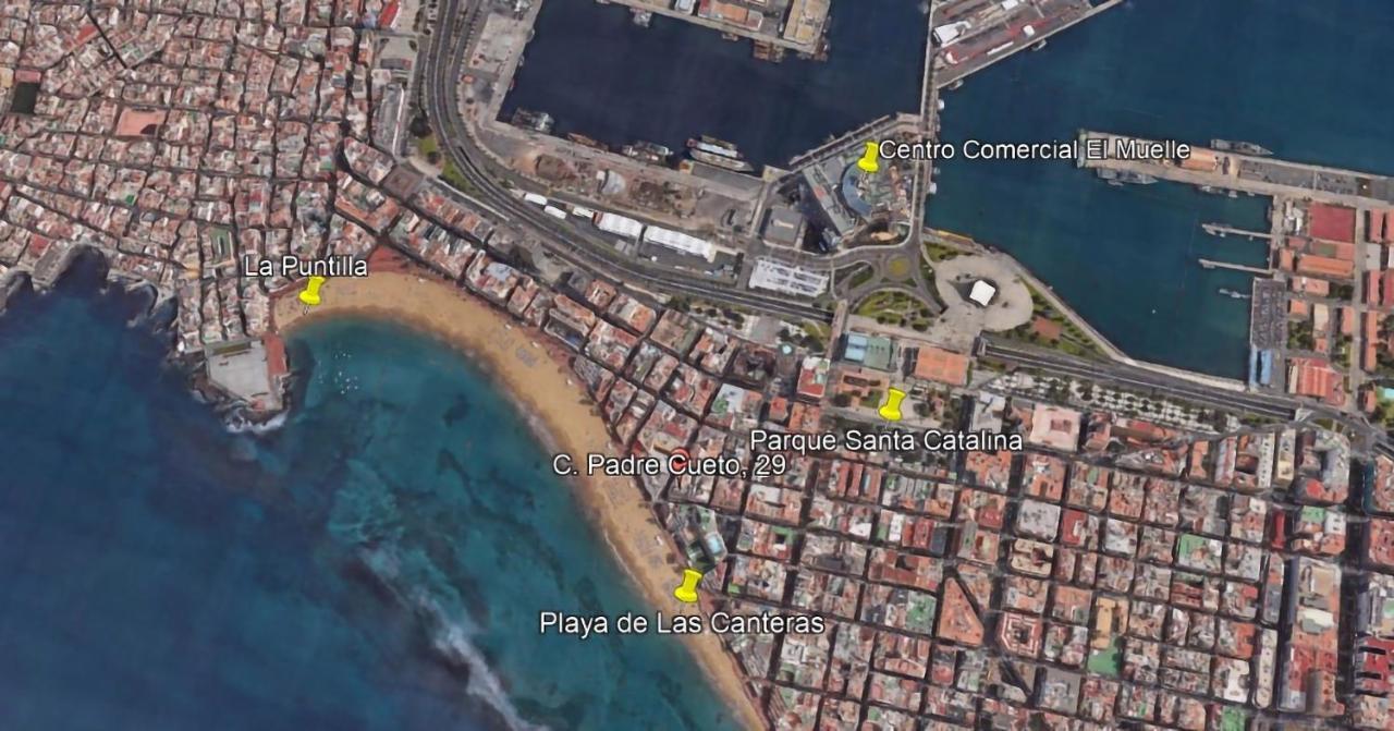 Flatguest Blue Sea - Canteras Beach - Balcony Las Palmas de Gran Canaria Exterior photo